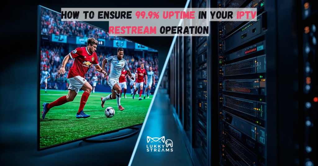 How to Ensure 99.9% IPTV Uptime in Your Restream Operation