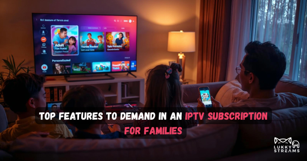 Top Features to Demand in the Best Family IPTV Subscription