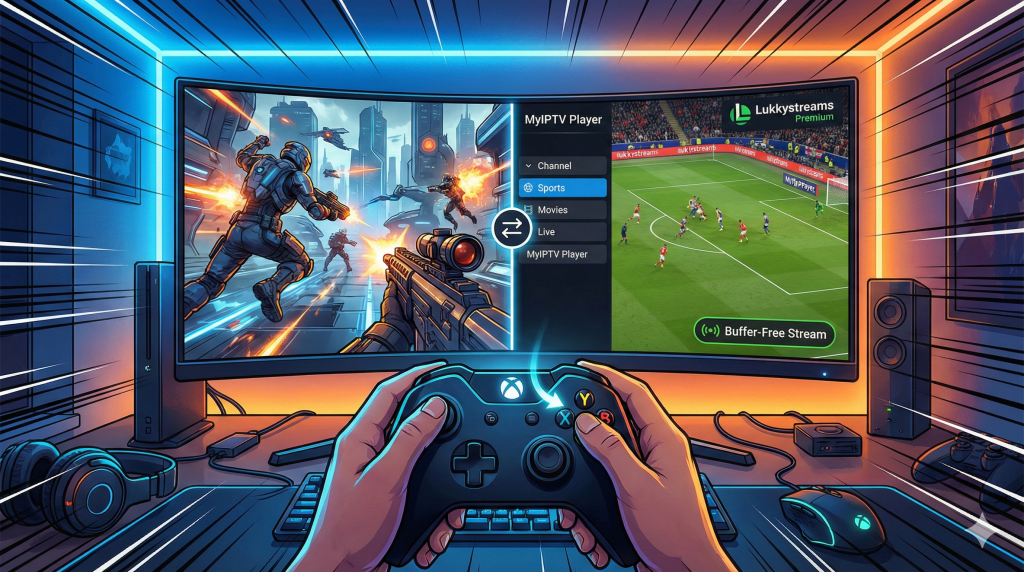  IPTV on Xbox: Gaming Meets Streaming