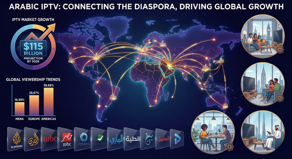 The Thriving Middle East IPTV Market and Its Global Reach