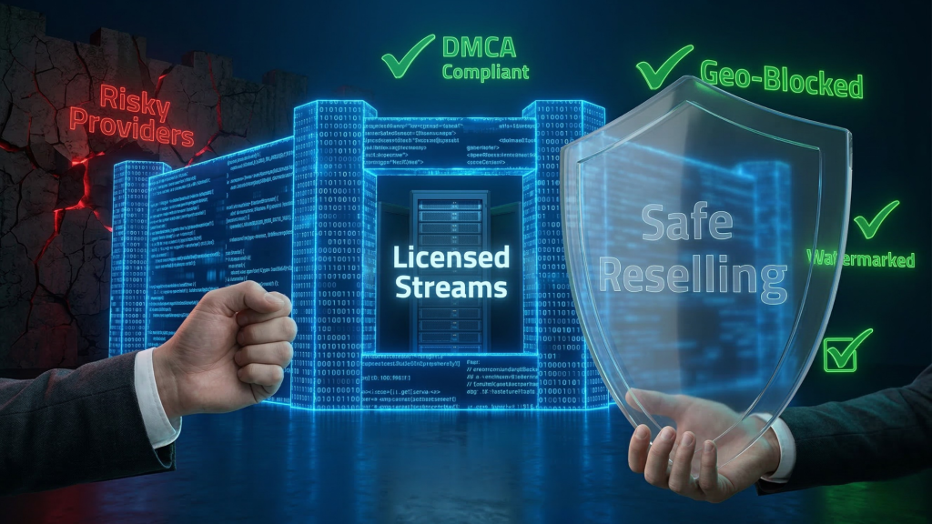 DMCA Safe IPTV Reselling: Building a Bulletproof Operation