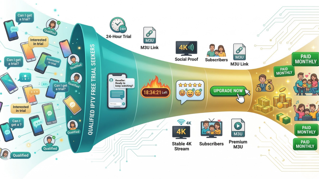Proven Tactics for Converting IPTV Free Trials into Paying Customers