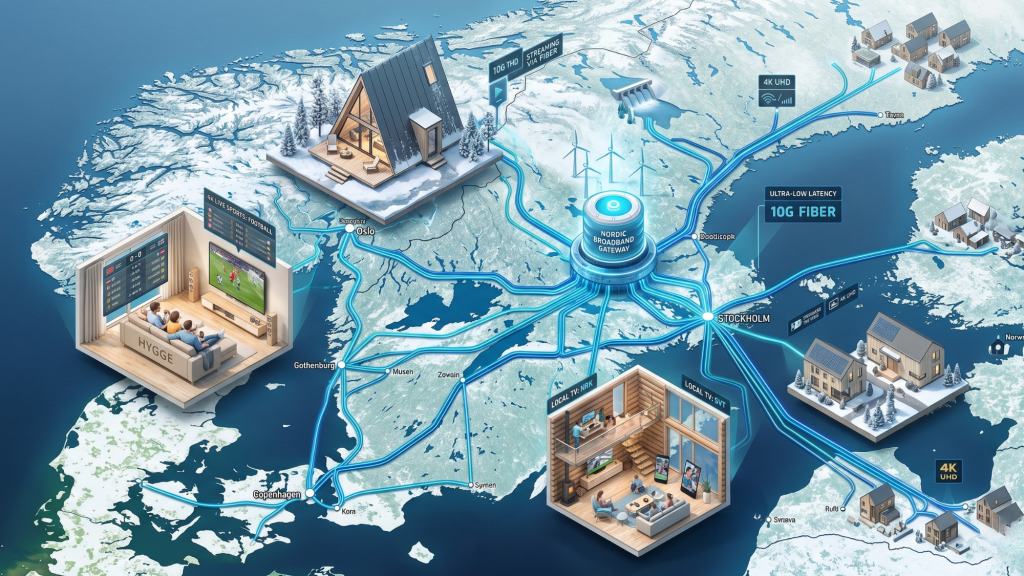 Scandinavian IPTV Europe Market 2026: Norway, Sweden & Denmark Guide